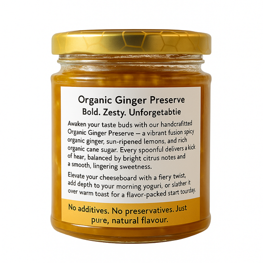 Handmade Luxury Ginger Preserve - Limited Edition