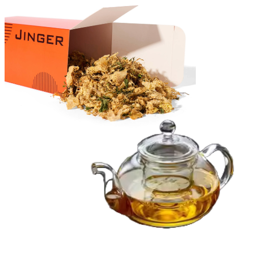 Ginger & Mint Loose Tea 300g & 400ml Teapot