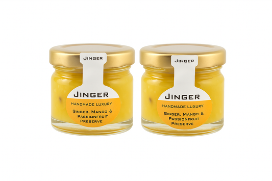 Small Handmade Luxury Mango, Ginger & Passion Fruit Preserve - Limited Edition