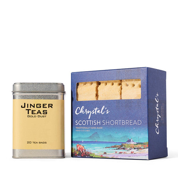 Gold Dust Tea & Crystals Scottish Finest Shortbread