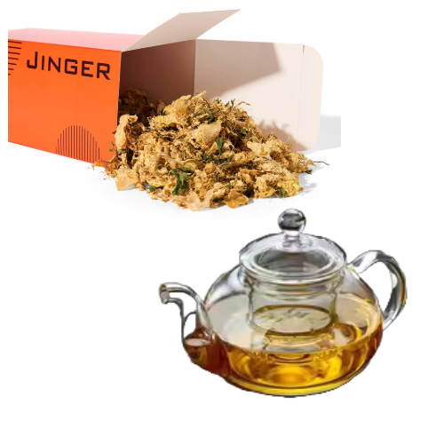 Ginger & Mint Loose Tea & 400ml Teapot